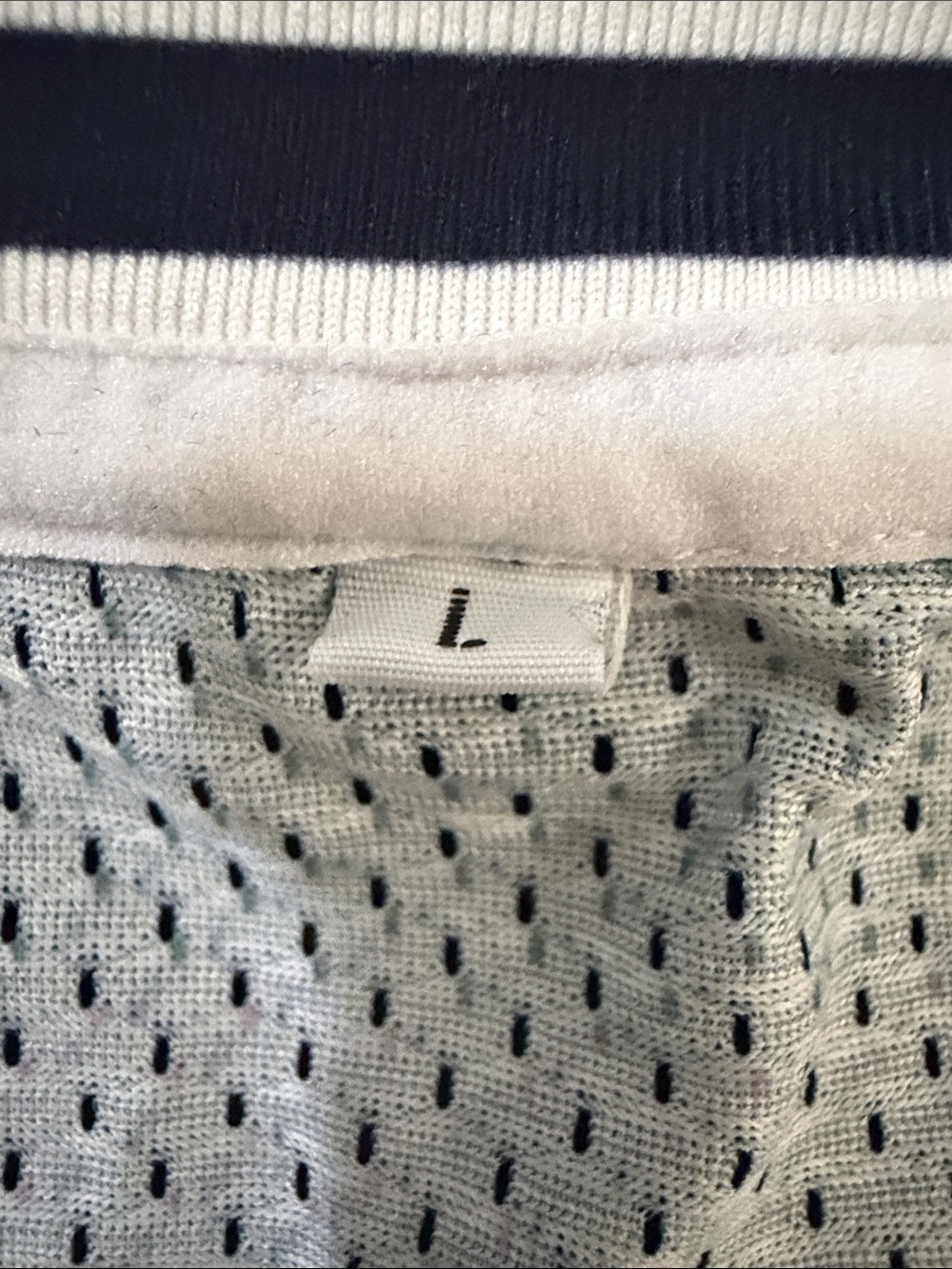 Jungkook 97 Navy Mesh Jersey Tee with White Numbering - Picture 3 of 4